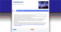 Desktop Screenshot of janitasound.bytezy.com